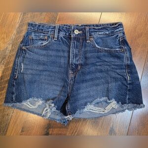 American Eagle Tomgirl Denim Shorts 00